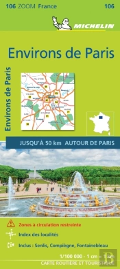 Environs De Paris 2021 (Environs Of Paris)- Michelin Zoom Map 106