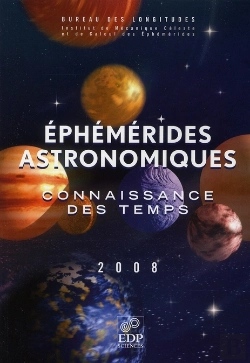 Bertrand.pt - Éphémérides Astronomiques 2008