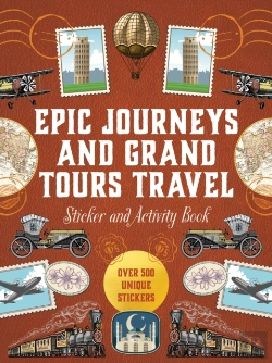 Bertrand.pt - Epic Journeys And Grand Tours Travel Sticker, Color And Activity Book