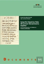 Epigrafæa Hispênica Falsa Del Primer Renacimiento Espaûol