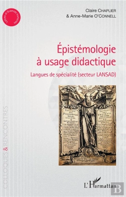 Bertrand.pt - Épistémologie À Usage Didactique ; Langues De Spécialité (Secteur Lansad)