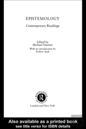 Epistemology: Contemporary Readings