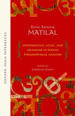Bertrand.pt - Epistemology, Logic And Grammar In Indian Philosophical Analysis