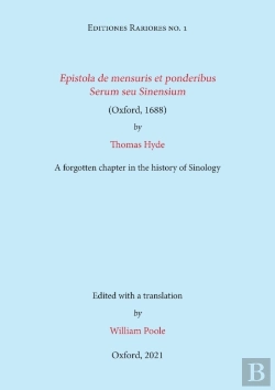 Bertrand.pt - Epistola De Mensuris Et Ponderibus Serum Seu Sinensium (Oxford, 1688) By Thomas Hyde