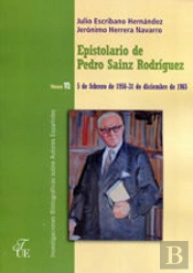 Epistolario De Don Pedro Sainz Rodríguez. Vol. Vi