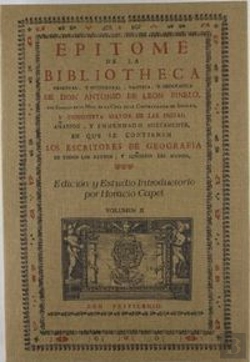 Bertrand.pt - Epítome De La Bibliotheca Oriental Y Occidental Náutica Y Geográfica. Vol. Ii. Rústica