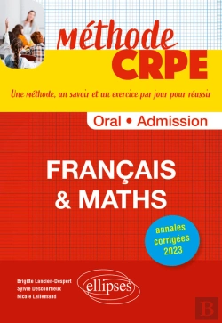 Bertrand.pt - Épreuve D'Admission Français & Maths - Crpe