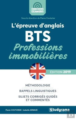 Bertrand.pt - Epreuve D'Anglais Au Bts Professions Immobilieres (L')