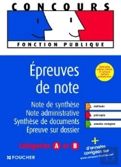 Épreuve De Note ; Catégories A Et B