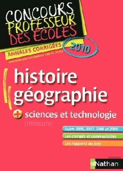 Bertrand.pt - Épreuve Hist/Géo Majeure Crpe 2010