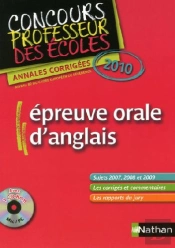 Épreuve Orale D'Anglais ; Crpe (Édition 2010)