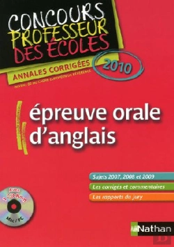 Bertrand.pt - Épreuve Orale D'Anglais ; Crpe (Édition 2010)