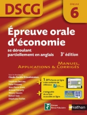 Epreuve Orale D'Economie Se Deroulant Partiellement En Anglais Epr 6 Dscg 2014