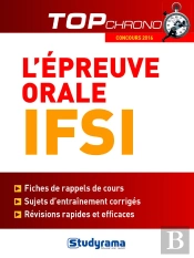 Epreuve Orale Ifsi (L')
