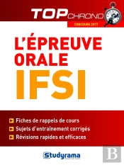 Epreuve Orale Ifsi (L')