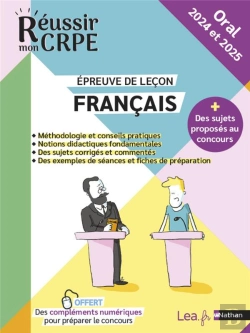 Bertrand.pt - Epreuve Orale Leçon - Français - Crpe 2024 Et 2025