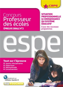 Bertrand.pt - Epreuve Orale N 2 - Situation Professionnelle Et Connaissance Du Systeme Educatif