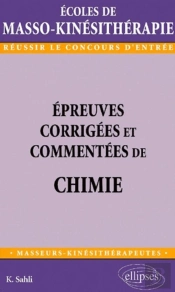 Épreuves Corrigées Et Commentées De Chimie
