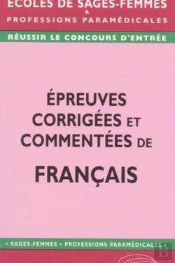 Bertrand.pt - Épreuves Corrigées Et Commentées De Français