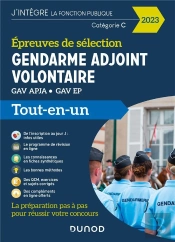 Épreuves De Sélection Gendarme Adjoint Volontaire : Gav Apja - Gav Ep (Édition 2023)