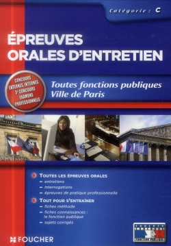 Bertrand.pt - Épreuves Orales D'Entretien ; Catégorie C ; Toutes Fonctions Publiques Ville De Paris ; Concours 2014