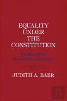Equality Under The Constitution