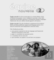 Equipe Nouvelle: 2: En Plus Workbook