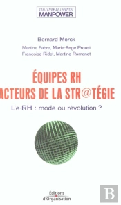Equipes Rh Acteurs De La Str@Tegie ; L'E-Rh ; Mode Ou Revolution