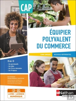 Bertrand.pt - Équipier Polyvalent Du Commerce : Cap : 1ère Et 2ème Années : Livre + Licence Élève (Édition 2020)