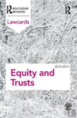 Bertrand.pt - Equity And Trusts Lawcards 2012-2013