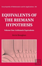 Equivalents Of The Riemann Hypothesis: Volume 1, Arithmetic Equivalents