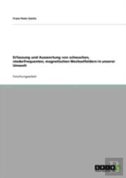 Erfassung Und Auswertung Von Schwachen, Niederfrequenten, Magnetischen Wechselfeldern In Unserer Umwelt