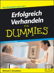 Erfolgreich Verhandeln Fur Dummies