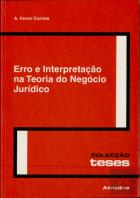 Erro e Interpretação na Teoria do Negócio Jurídico