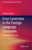 Error Correction In The Foreign Language Classroom
