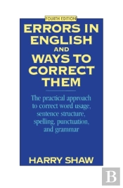 Errors In English And Ways To Correct Them