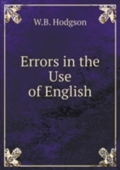 Errors In The Use Of English