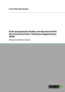 Erste Europaweite Studie Zum Business-Profit Des Kontinuierlichen Verbesserungsprozesses (Kvp)