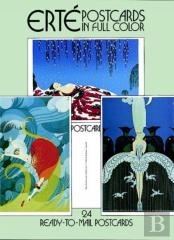 Erte Postcards In Full Color