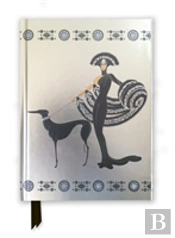 Erte Symphony In Black (Foiled Journal)