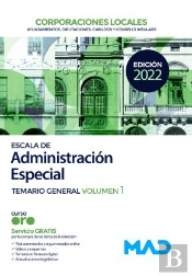 Escala Administracion Especial Corporaciones Locales. Te