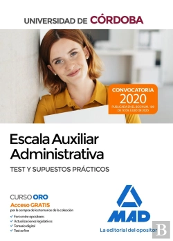 Bertrand.pt - Escala Auxiliar Administrativa De La Universidad De Córdoba. Test Y Supuestos Prácticos
