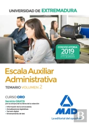 Escala Auxiliar Administrativa De La Universidad De Extremadura. Temario Volumen 2