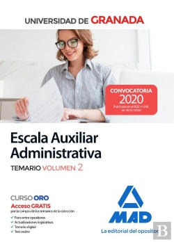 Bertrand.pt - Escala Auxiliar Administrativa De La Universidad De Granada. Temario Volumen 2
