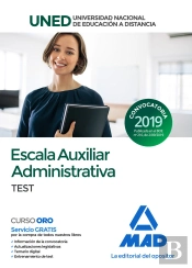 Escala Auxiliar Administrativa De La Universidad Nacional De Educación A Distancia (Uned). Test