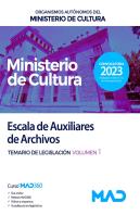Escala De Auxiliares De Archivos De Organismos Autonomos De