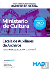 Escala De Auxiliares De Archivos De Organismos Autonomos De