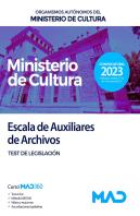 Escala De Auxiliares De Archivos De Organismos Autonomos Del