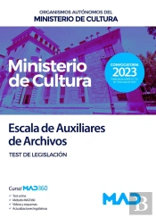 Escala De Auxiliares De Archivos De Organismos Autonomos Del