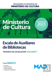 Escala De Auxiliares De Bibliotecas De Organismos Autonomos
